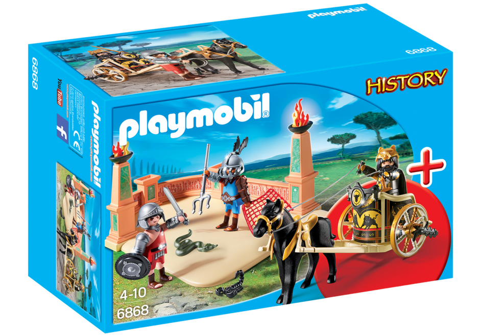 PLAYMOBIL StarterSet Walka gladiatorów 6868