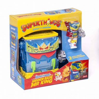 Superthings Hidden Base Mr. King