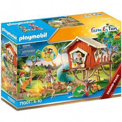 Playmobil - Family Fun 71001 Domek na drzewie ze zjeżdżalnią