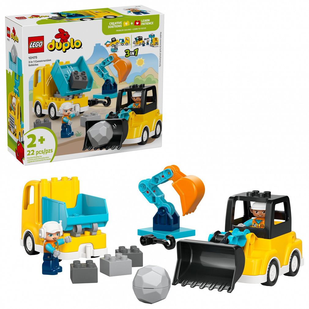 LEGO® 10475 Duplo - Maszyny budowlane 3 w 1