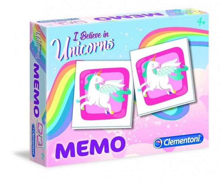 Clementoni Memo Jednorożec 18032