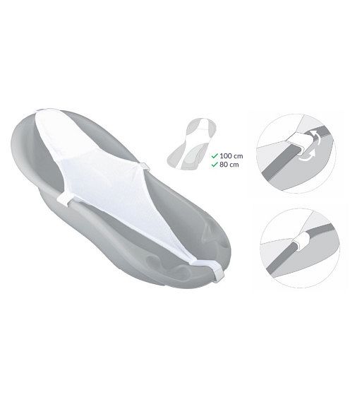 Hamak do wanienki BabyMatex TB0203 biały