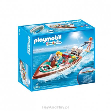 Playmobil Motorówka z Silnikiem Podwodnym 9428