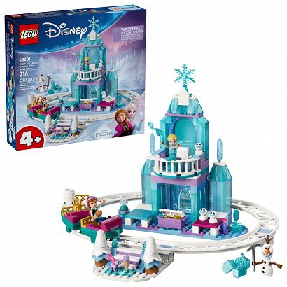LEGO® 43281 Disney - Lodowy zamek Elzy i śnieżna przejażdżka