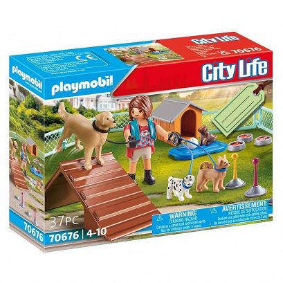 Playmobil - Zestaw upominkowy Treserka psów 70676