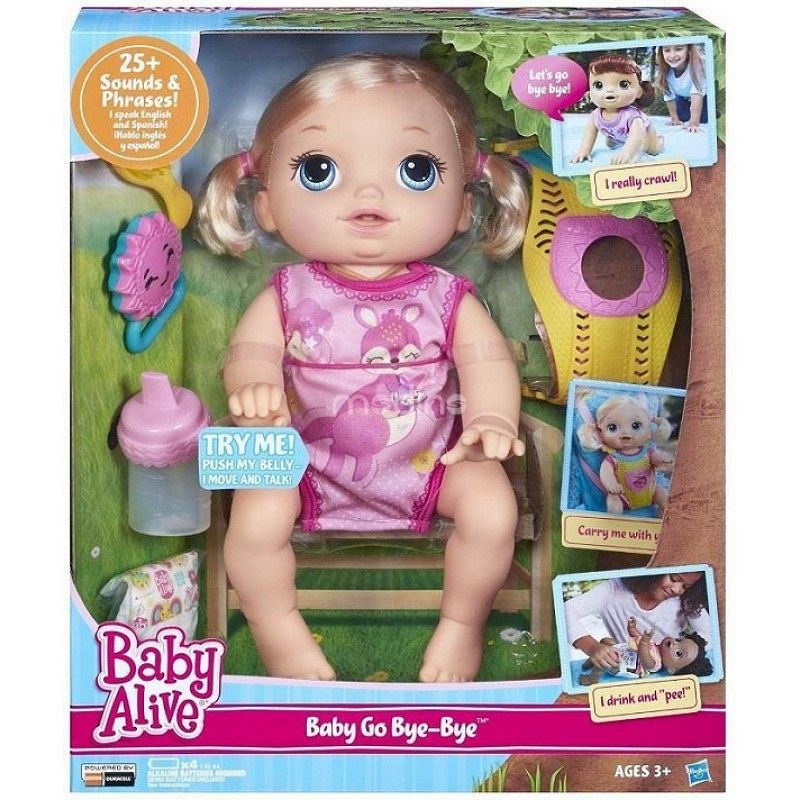 HASBRO Baby Alive Raczkujący Maluszek B6048