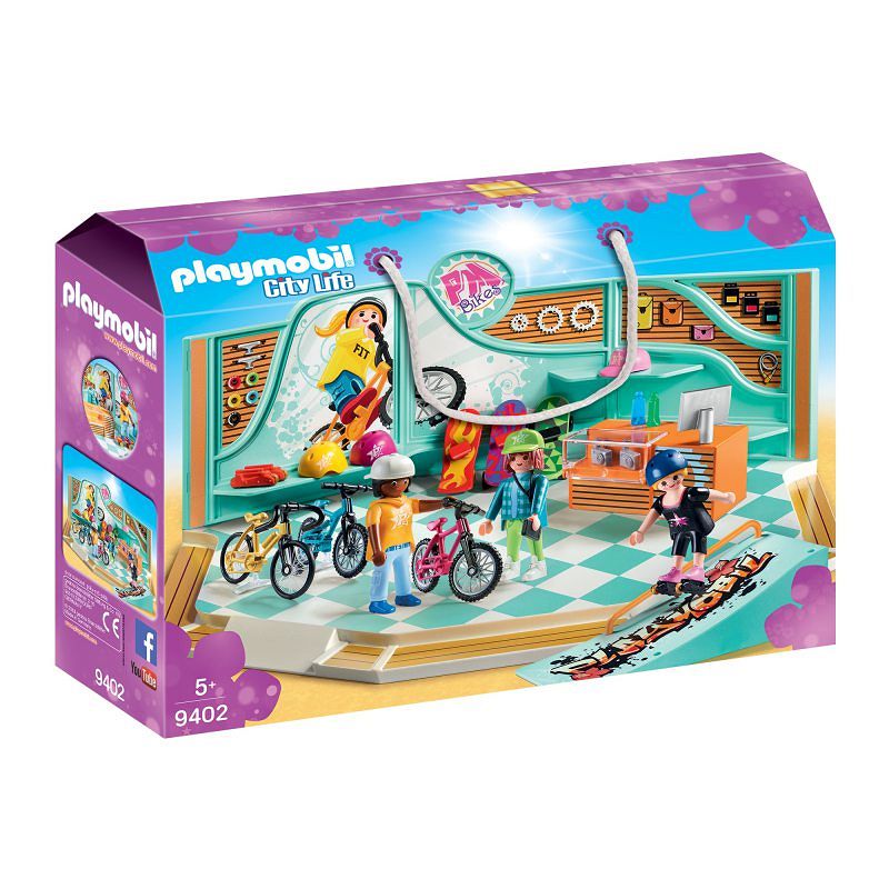 Playmobil Sklep Rowerowy i Skateboardowy 9402