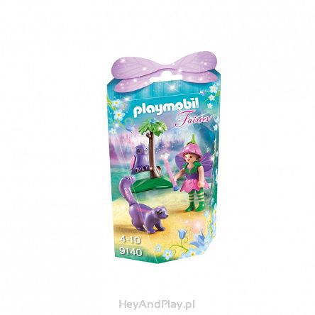 Playmobil Fairies Mała Wróżka z Sową i Skunksem 9140 