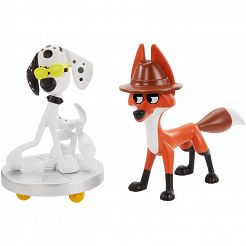 Mattel Disney 101 Dalmatyńczyków Figurki Dylan i Fergus Dzika Zabawa GBM41