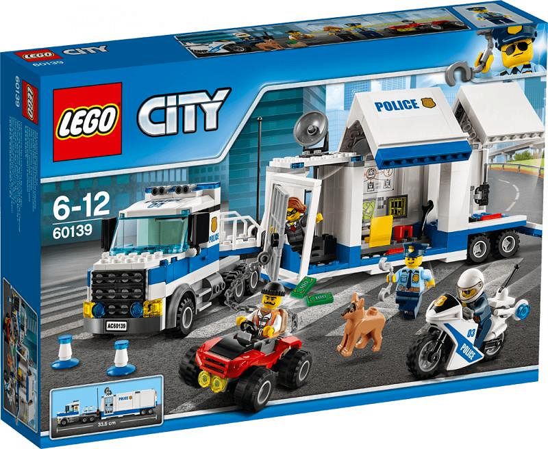 Lego City Mobilne centrum dowodzenia 60139