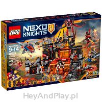 Lego Nexo Wulkaniczna kryjówka Jestro 70323