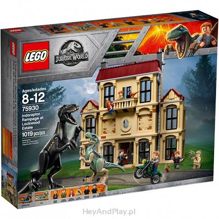 Lego Jurassic World Atak Indoraptora 75930