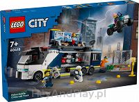 Lego City Policyjna Ciężarówka Z Laboratorium Kryminalnym 60418
