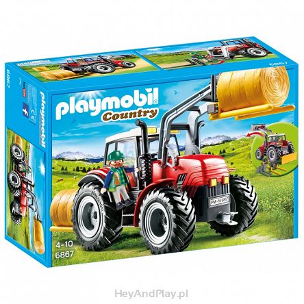 Playmobil Duży Traktor z Wyposażeniem 6867