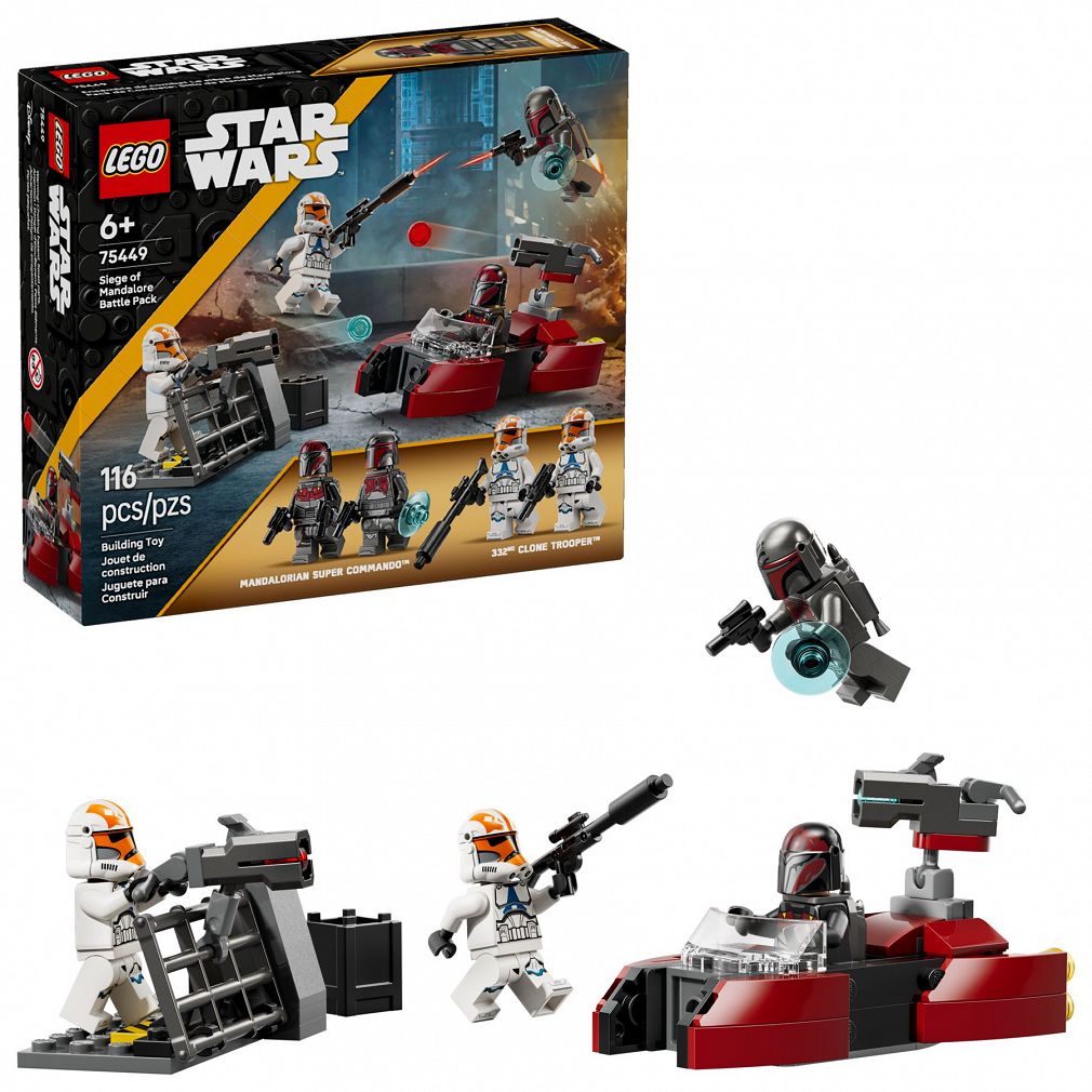 LEGO® 75449 Star Wars - Oblężenie Mandalory - zestaw bitewny