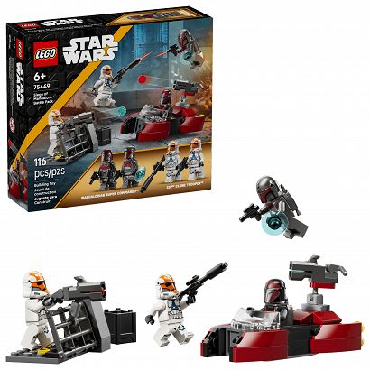 LEGO® 75449 Star Wars - Oblężenie Mandalory - zestaw bitewny