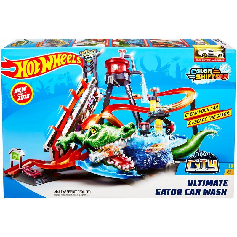 Hot Wheels MegaMyjnia Atak Krokodyla FTB67