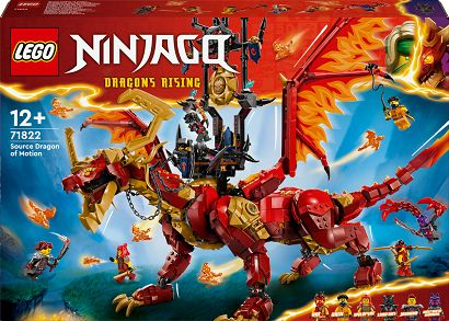 LEGO NINJAGO Smoczyca źródła ruchu 71822