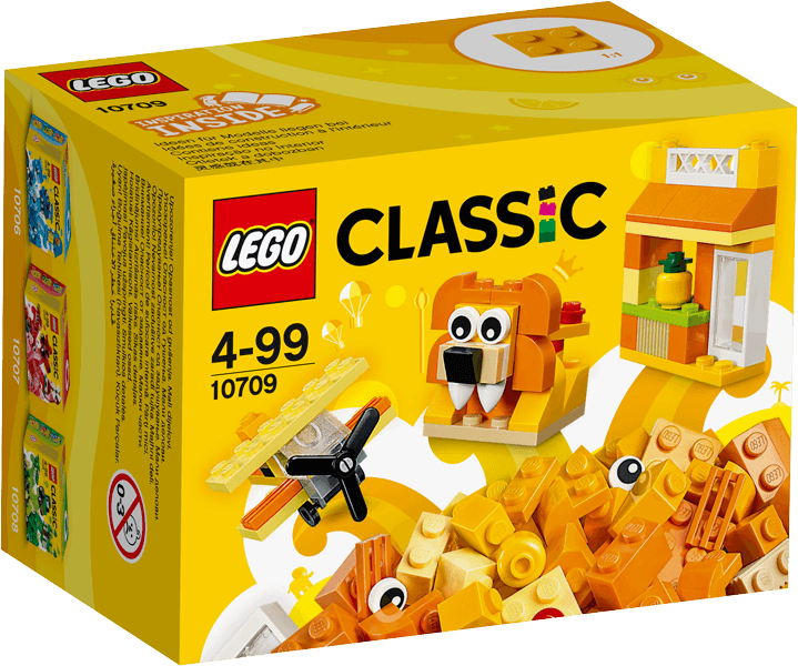 Lego Classic Pomarańczowy zestaw kreatywny 10709