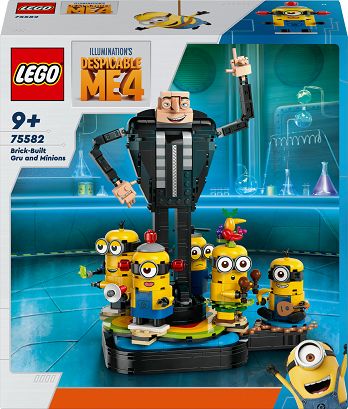 LEGO -  Despicable Me Gru i minionki z klocków 75582