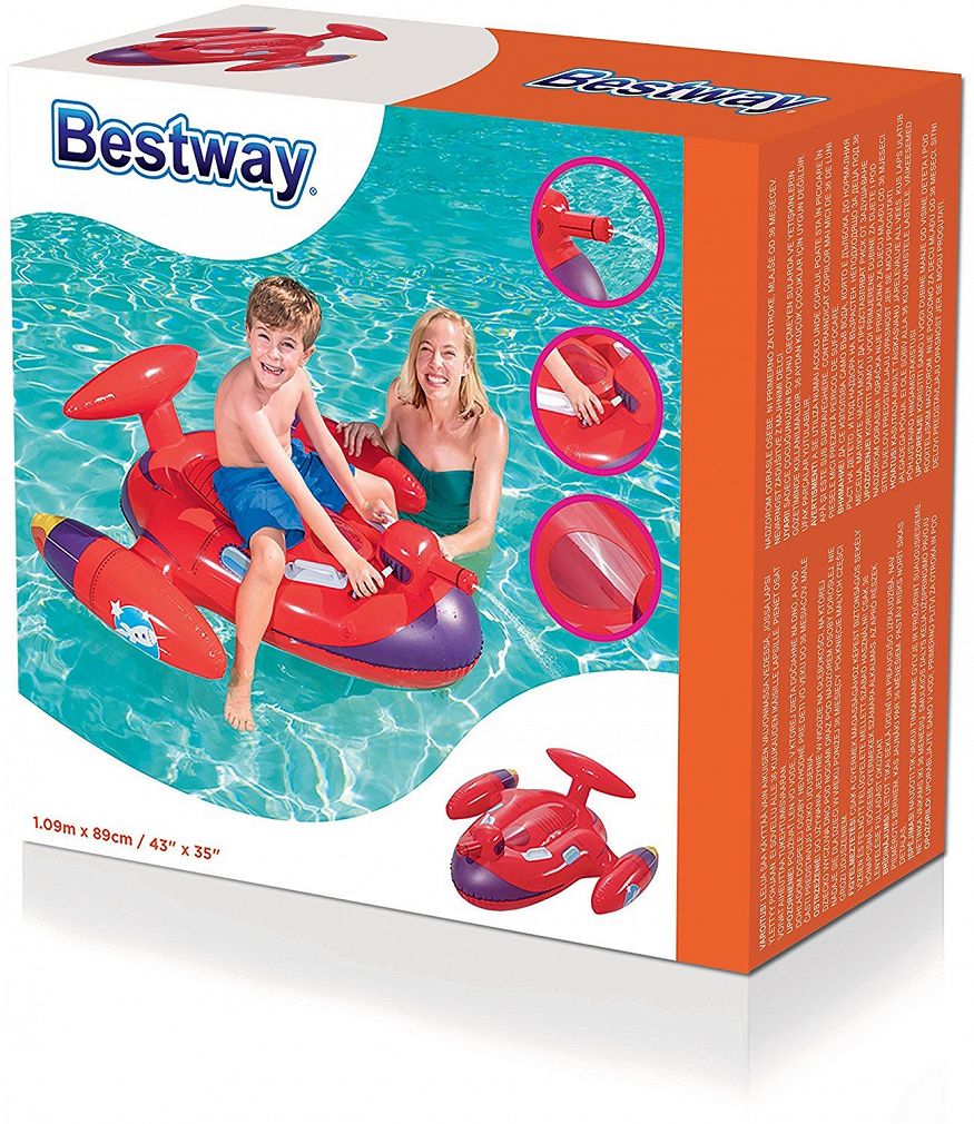 Bestway Dmuchana Rakieta do Pływania 109 x 89 cm 41100