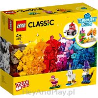 Lego Classic Kreatywne Przezroczyste Klocki 11013
