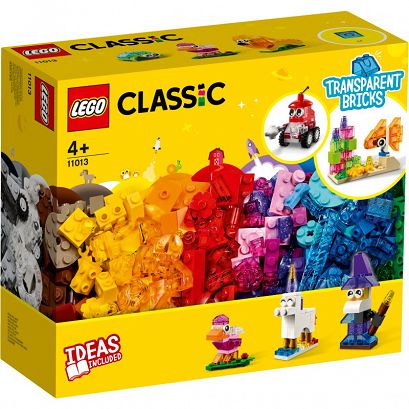 Lego Classic Kreatywne Przezroczyste Klocki 11013