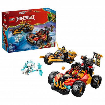 LEGO® 71864 Ninjago - Wielofunkcyjne Pojazdy Kaia i Cole'a
