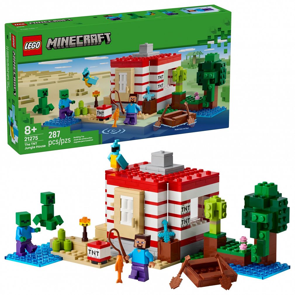 LEGO® 21275 Minecraft - Dom TNT w dżungli