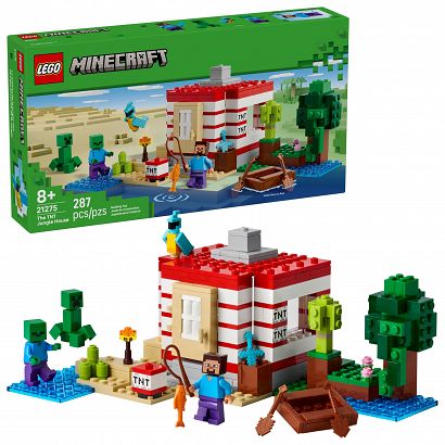 LEGO® 21275 Minecraft - Dom TNT w dżungli