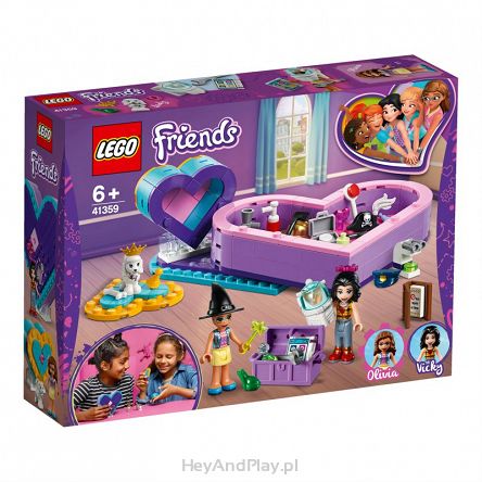 Lego Friends Pudełko w Kształcie Serca Zestaw Przyjaźni 41359