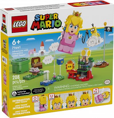 Lego Super Mario  -  Przygody z interaktywną figurką Peach 71441