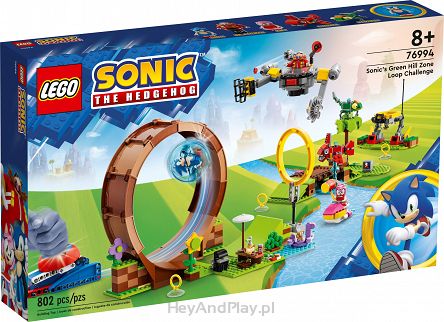 Lego Sonic Sonic — Wyzwanie Z Pętlą W Green Hill 76994