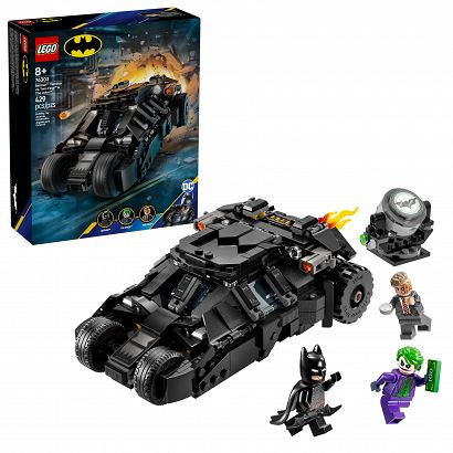 LEGO 76303 DC Super Heroes - Tumbler Batmana kontra Dwie Twarze i Joker