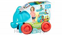 FISHER-PRICE Mega Bloks Spacerowy Słonik - zielony FFG21