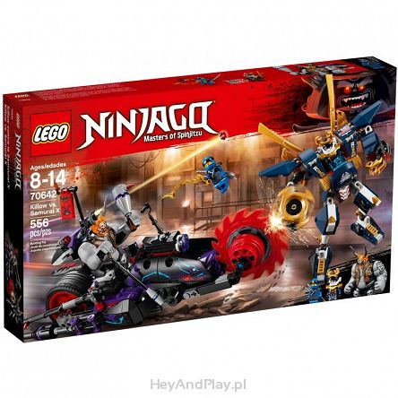 Lego Ninjago Killow Kontra Samuaj 70642