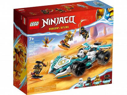 Lego Ninjago Smocza Moc Zane’a — Wyścigówka Spinjitzu 71791