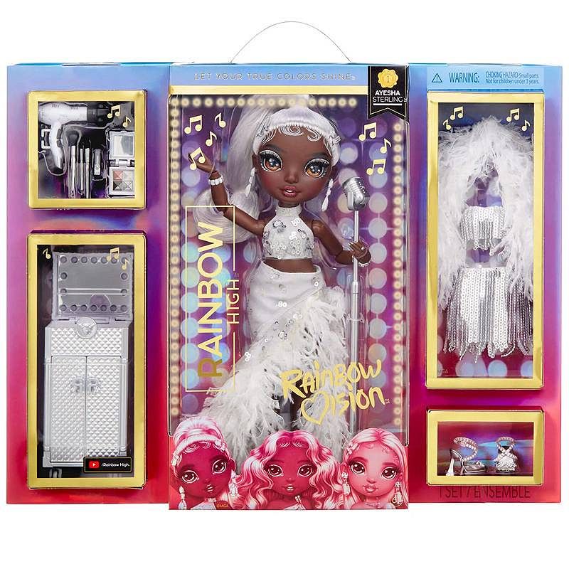 Rainbow High - Modna lalka Ayesha Sterling Vision