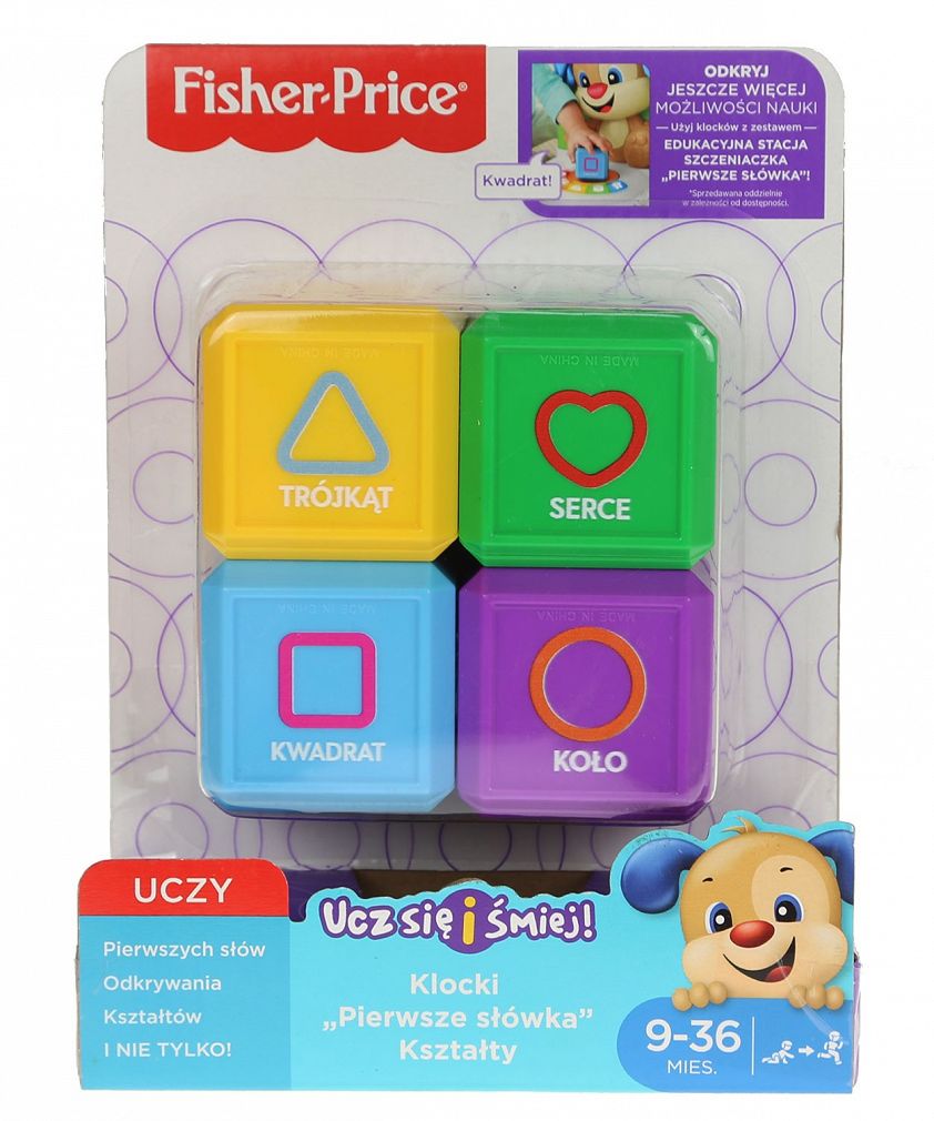 Fisher-Price Ucz się i śmiej Klocki 