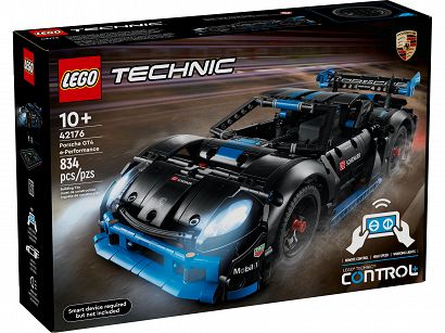  Lego Technic - Samochód wyścigowy Porsche GT4 e-Performance 42176