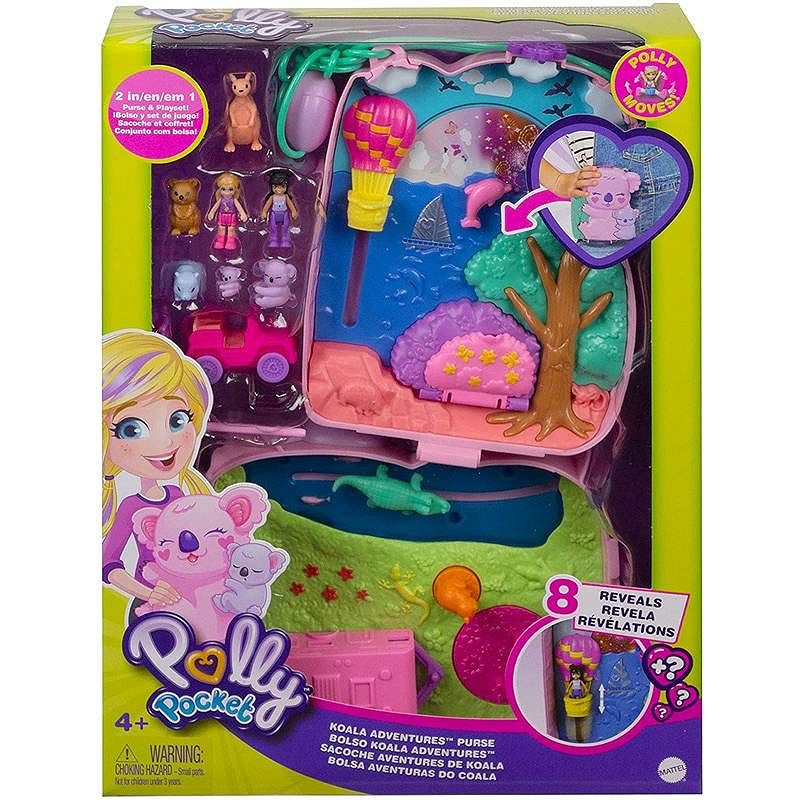 Polly Pocket - Koala Torebka Zestaw Kompaktowy