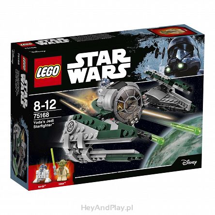 Lego Star Wars Klocki Jedi Yoda Starfighter 75168