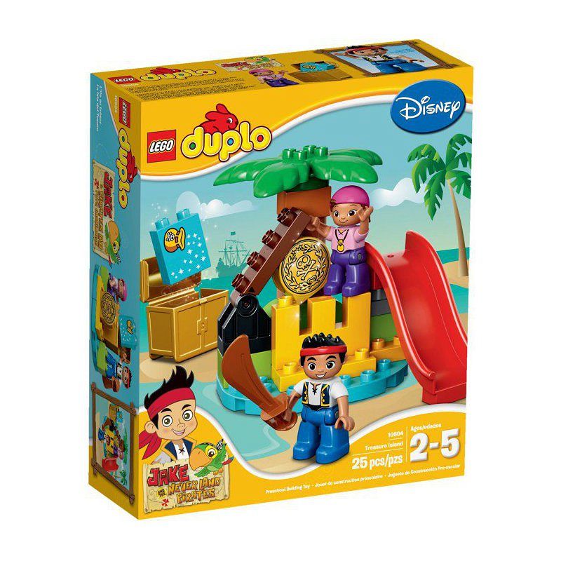 Lego Duplo Jake i piraci z Nibylandii na Wyspie Skarbów 10604