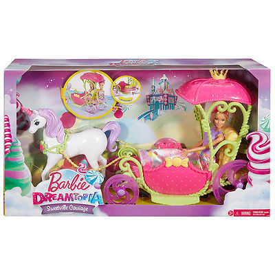 Barbie Dreamtopia Sweetville Carriage DYX32 - HEY&PLAY!