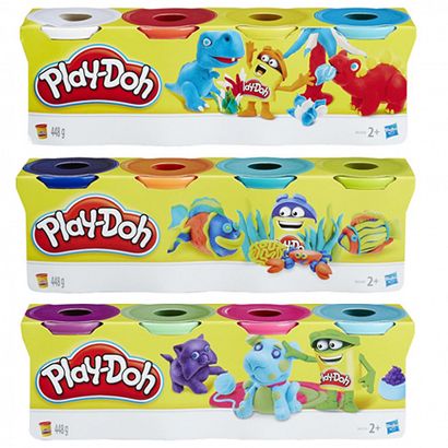 PLAY-DOH Tuba 4-Pak B6509