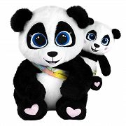 Huggy Luv Interaktywna Panda Mami i mała pandka Baobao