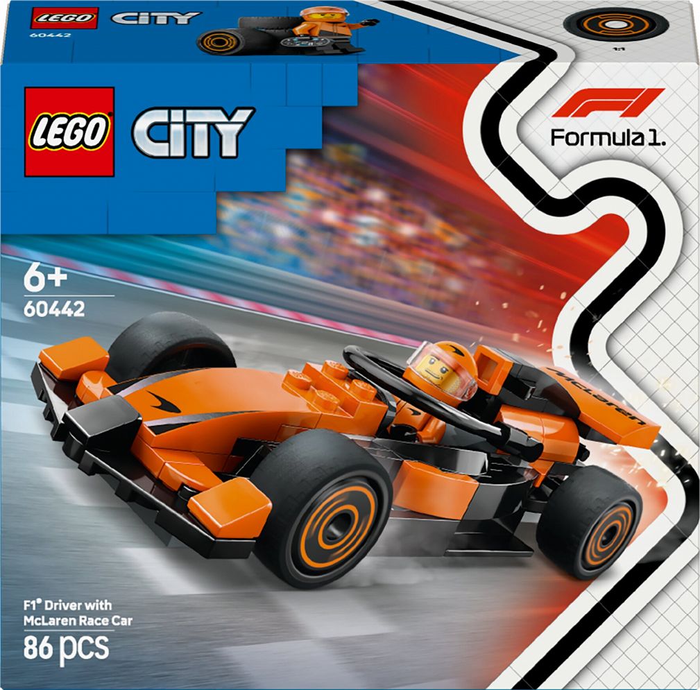 LEGO City F1 Kierowca i bolid McLaren 60442