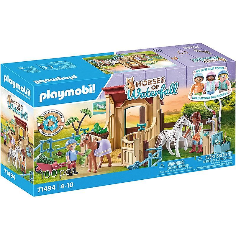 Playmobil Horse of Waterfall - Stajnia 71494