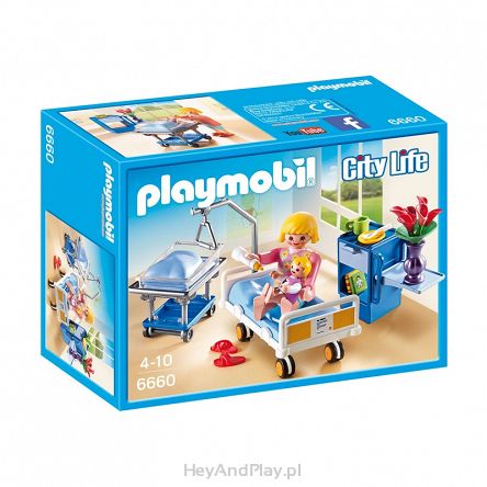 Playmobil Sala Chorych z Łóżkiem 6660