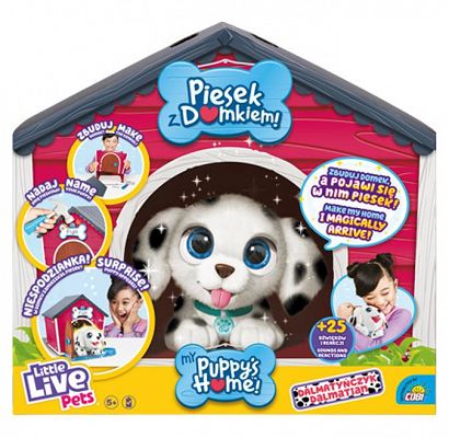 Little Live Pets Piesek z domkiem 26483 Cobi